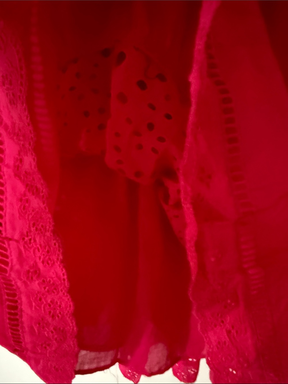 π NWT Jackpot Eyelet cotton strappy dress gipsy pink - Picture 6 of 10